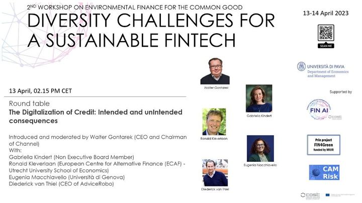 Diversity challenges for a sustainable Fintech